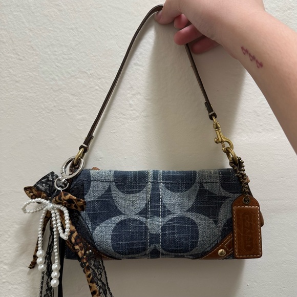 y2k coach denim mini bag - Picture 5 of 5